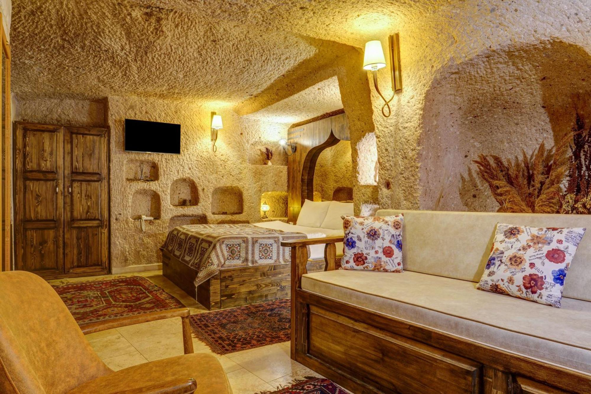 Vasil Cave Hotel Ючхисар Стая снимка